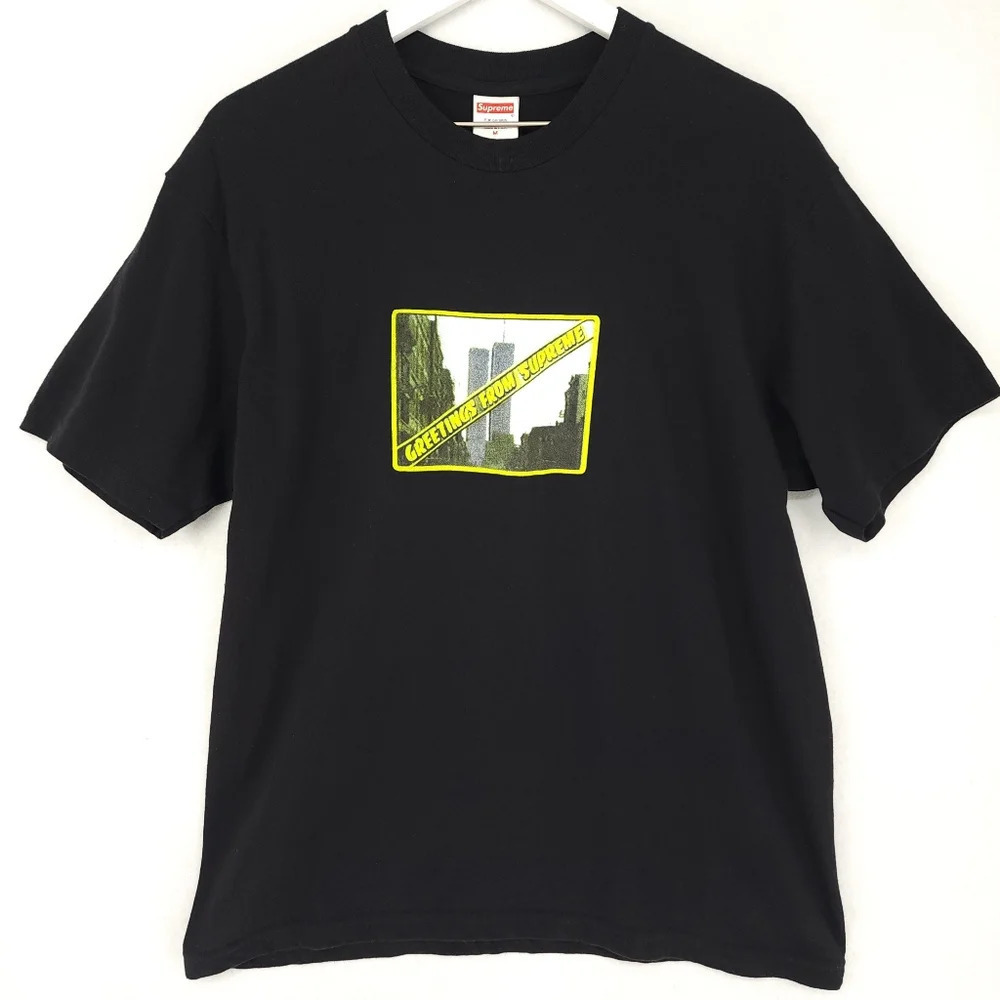 Supreme Greetings Tee Crewneck Tshirt New York Skyline